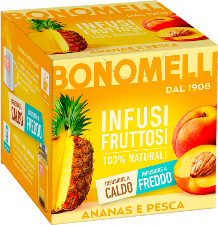 YELLOW with pineapple and peach juice - Bonomelli