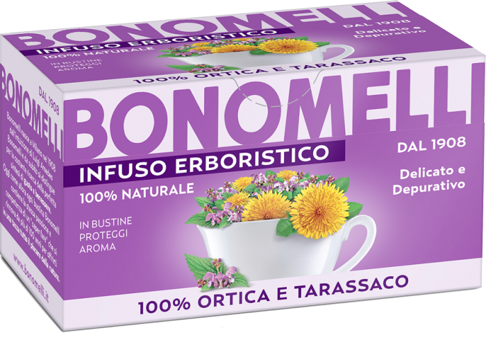 Nettle and Dandelion Herbal Tea - Bonomelli