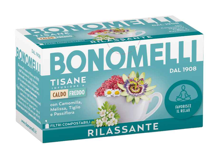 Bonomelli Tisana di Camomilla rilassante sfusa in barattolo da 40 g